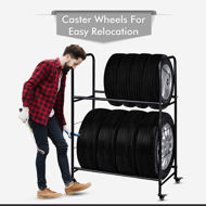 Picture of Rolling Tire Rack