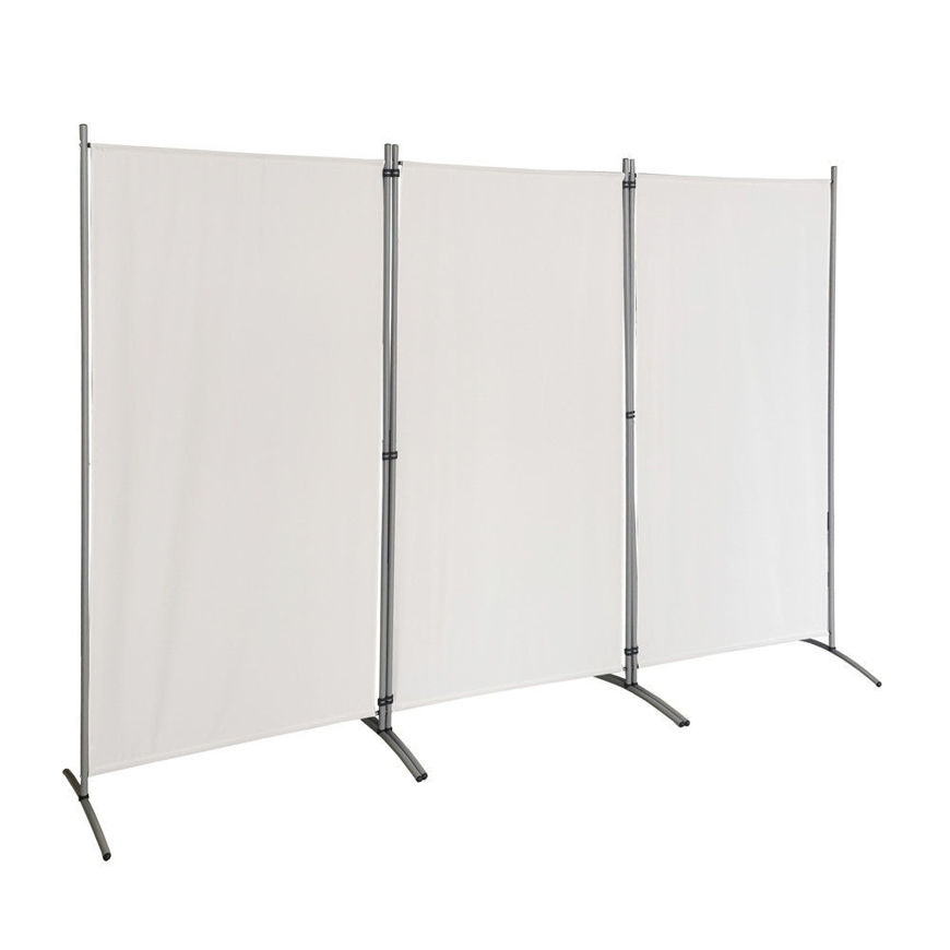 Picture of 3 Panel Room Divider - Cream