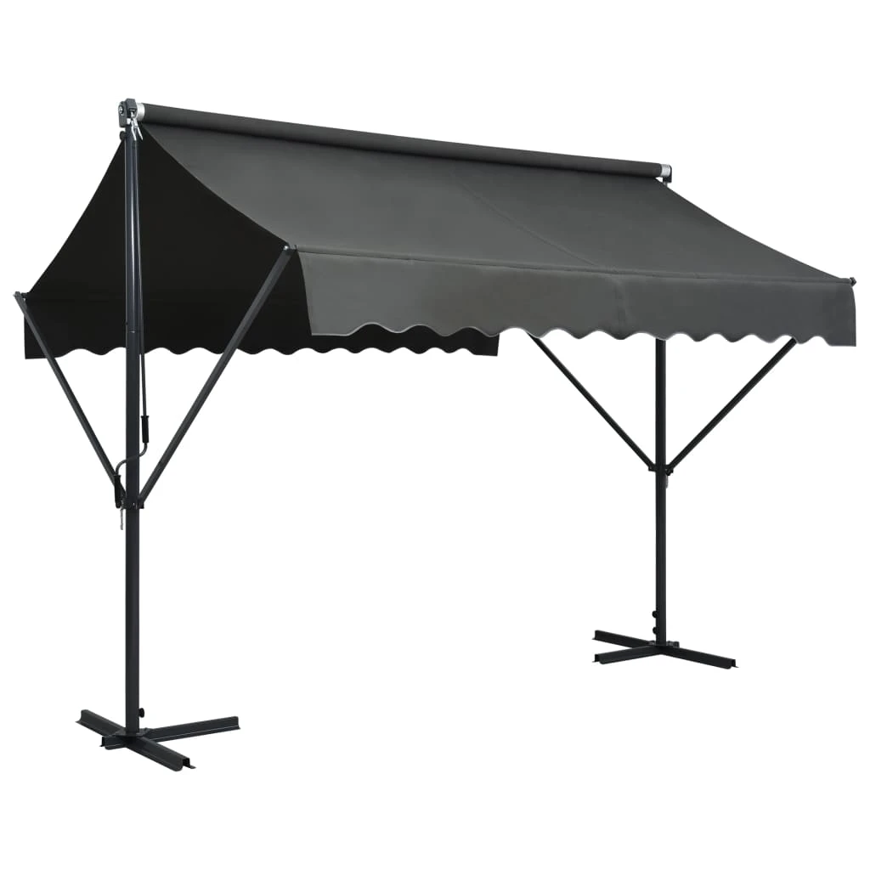 Picture of Free Standing Retractable Awning 10'x10' Patio Awning